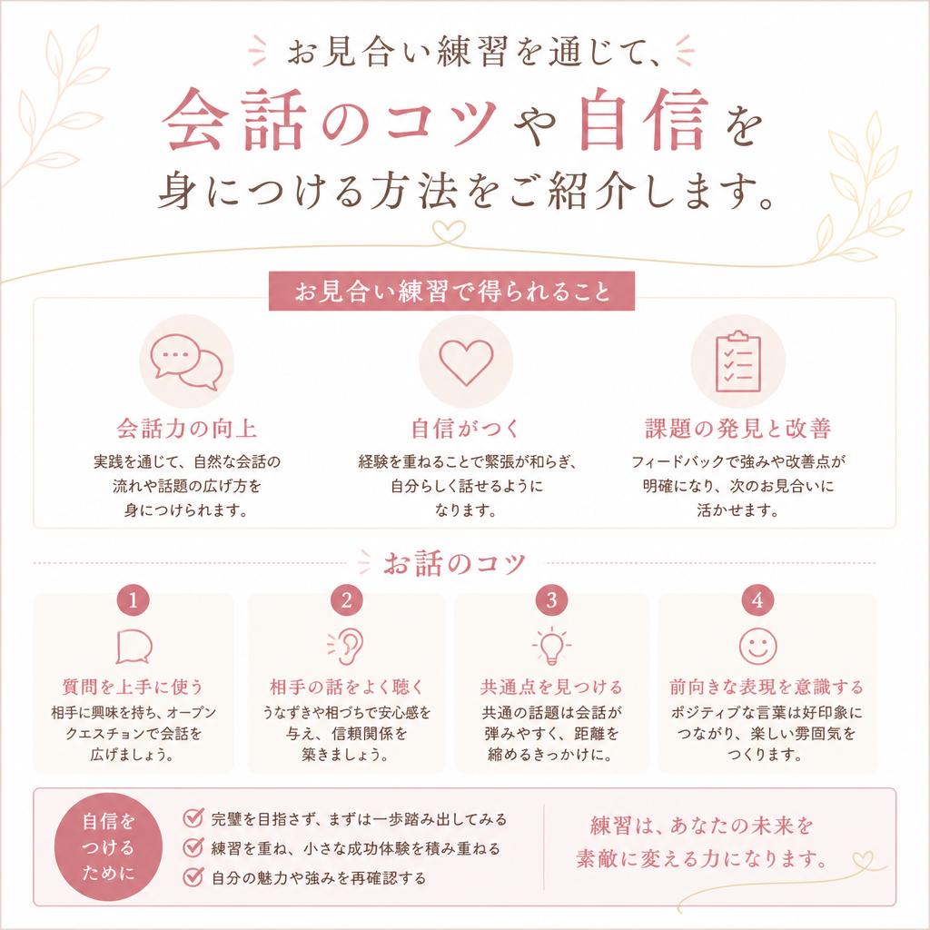 実践的なお見合い練習
