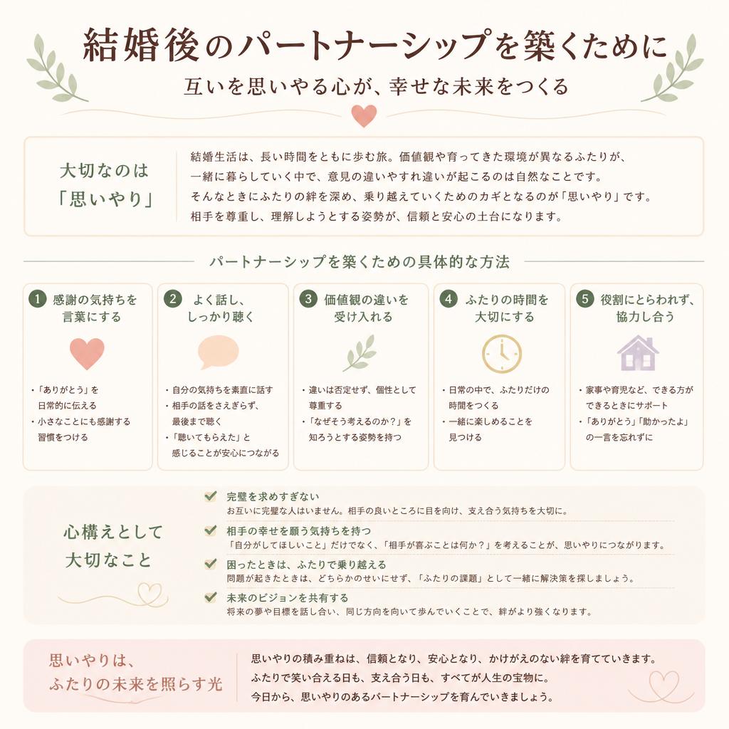 パートナーシップの築き方