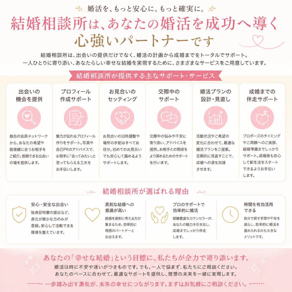 結婚相談の役割