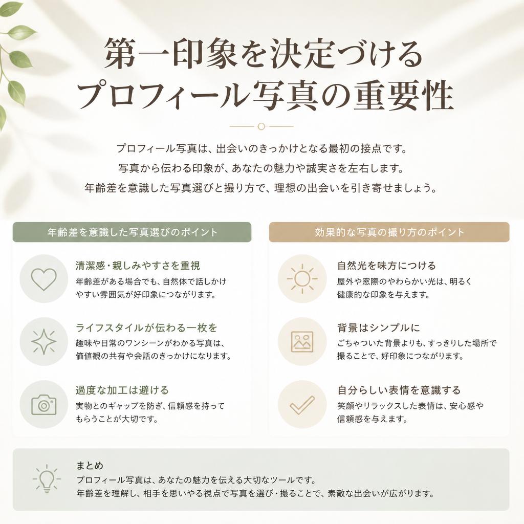 プロフィール写真の効果