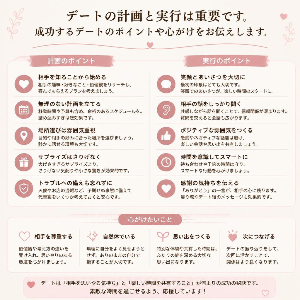 5. 成功するデートの構成