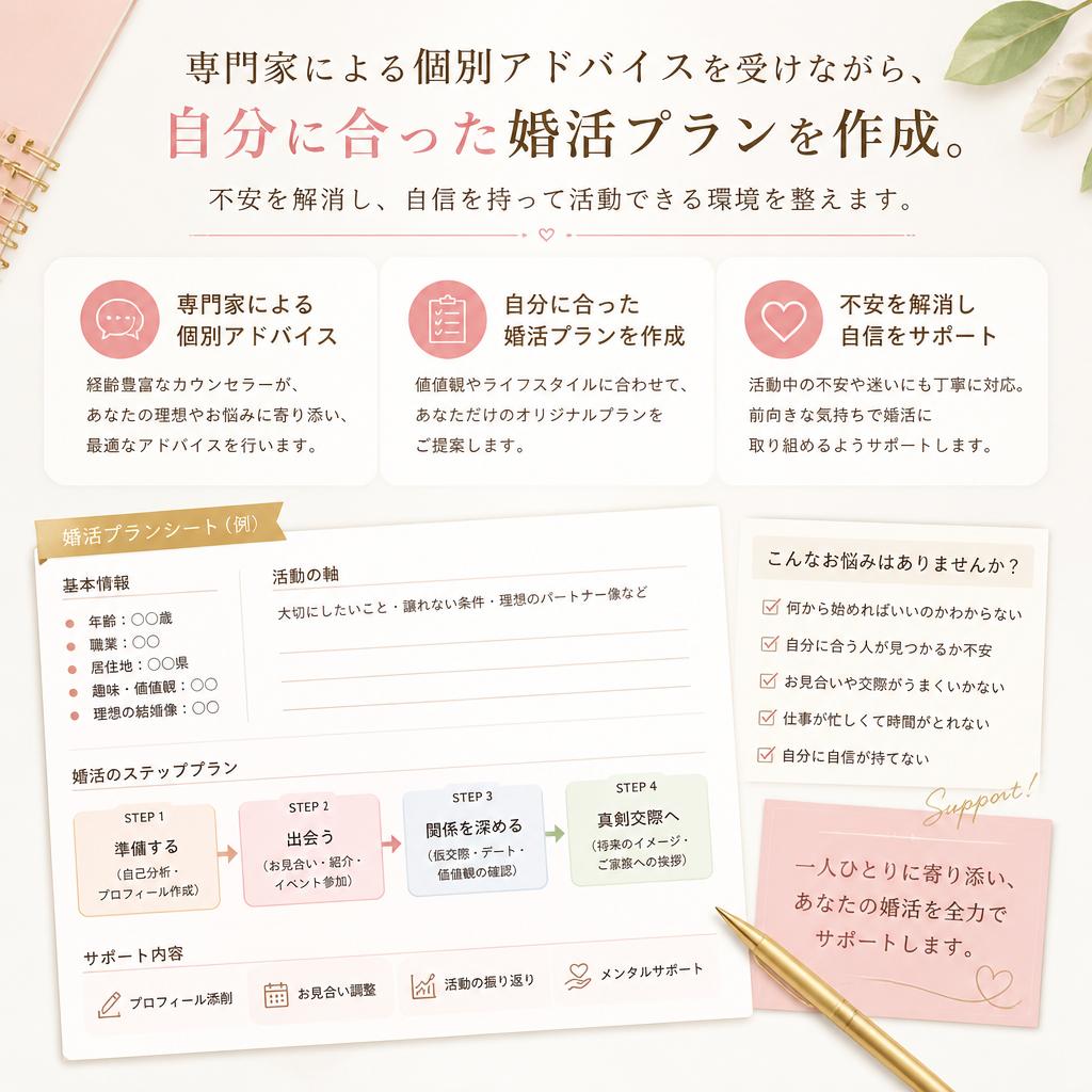 プロのアドバイスで安心