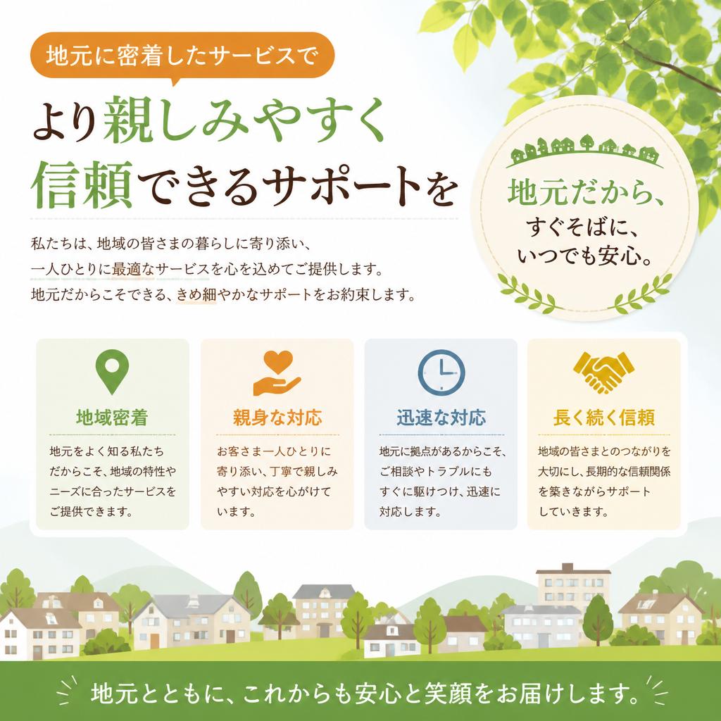 地域密着型サービスの魅力