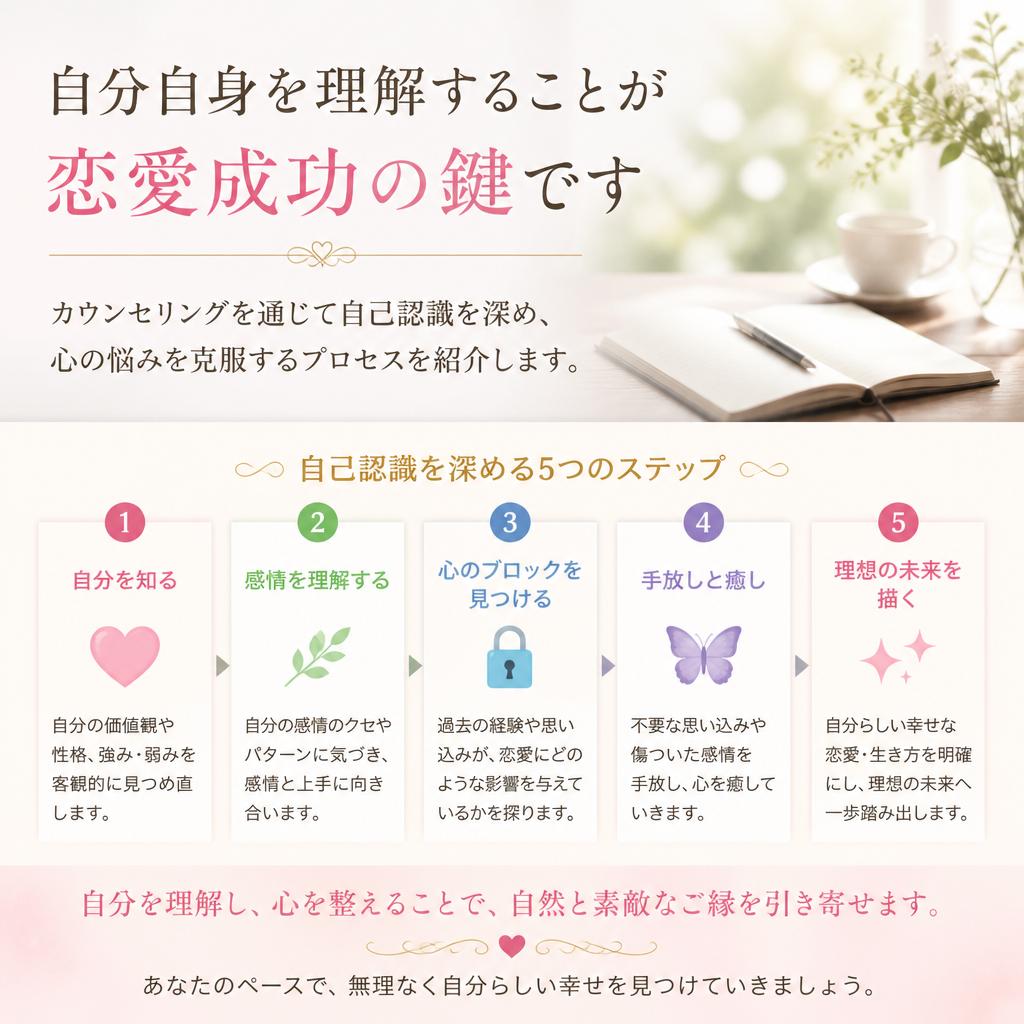 カウンセリングで自分を知る