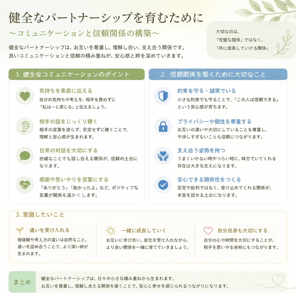 パートナーシップの築き方