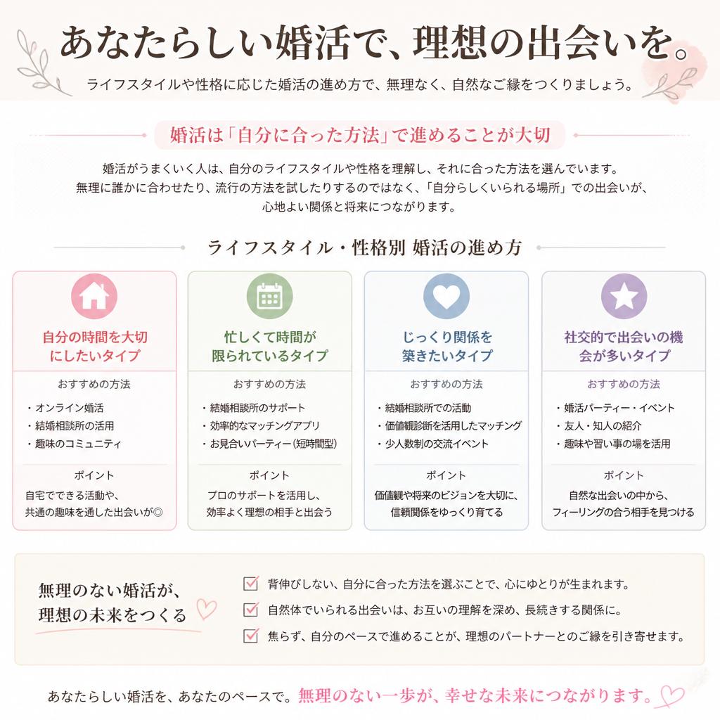 2. 自分らしい婚活とは？