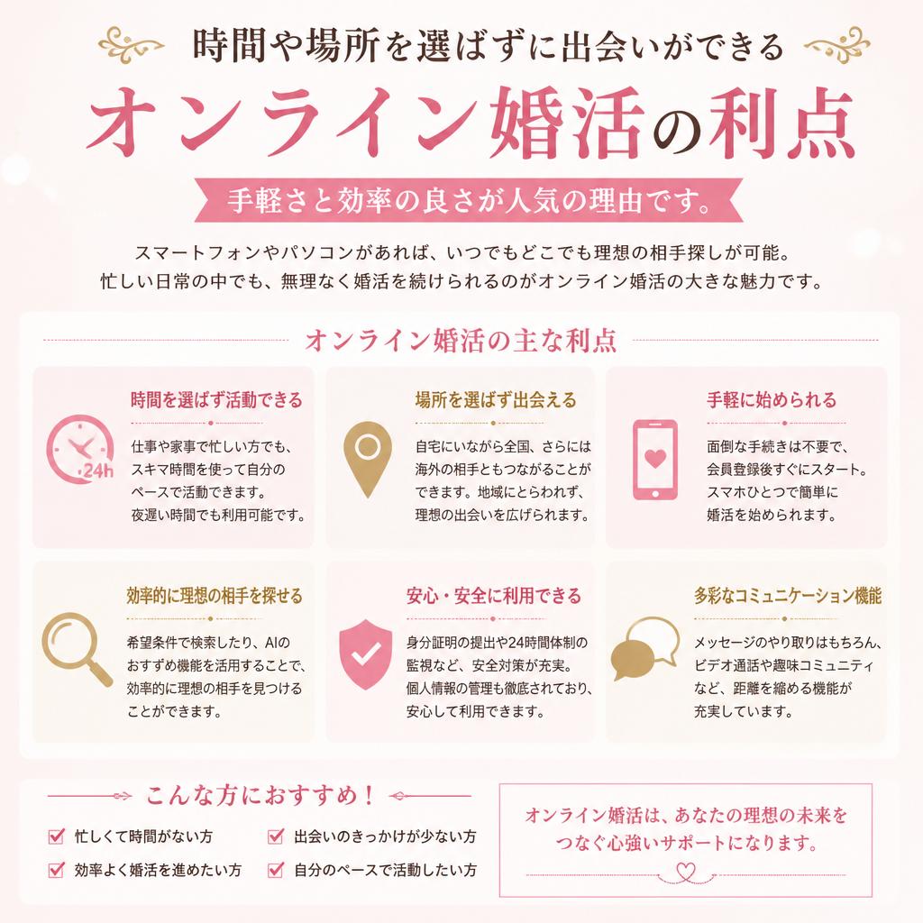 2. オンライン婚活の魅力
