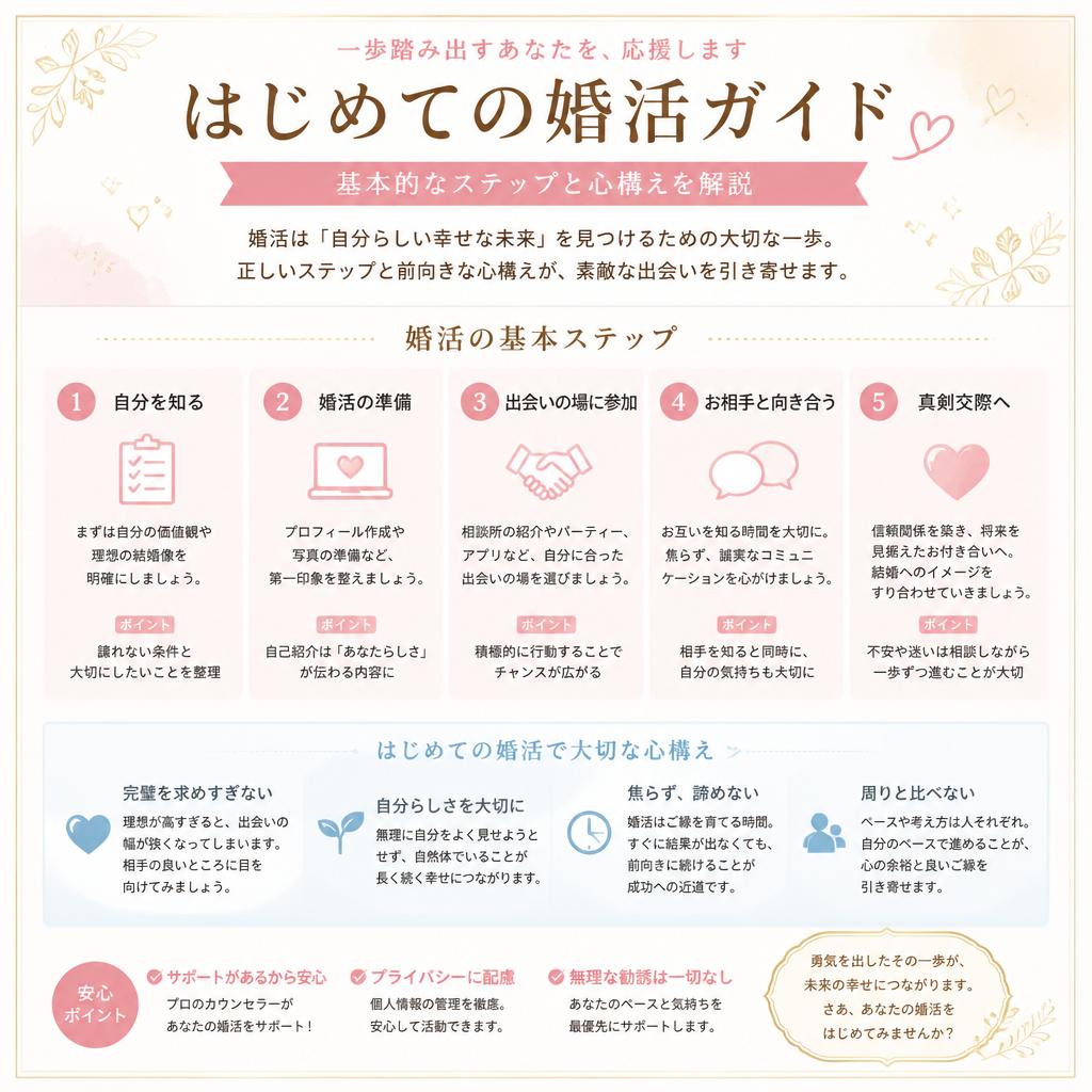 4. 初心者向けの婚活ガイド