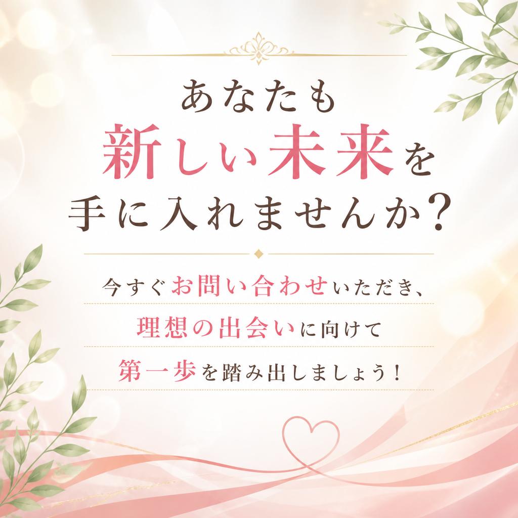  お問い合わせで新しい未来へ！