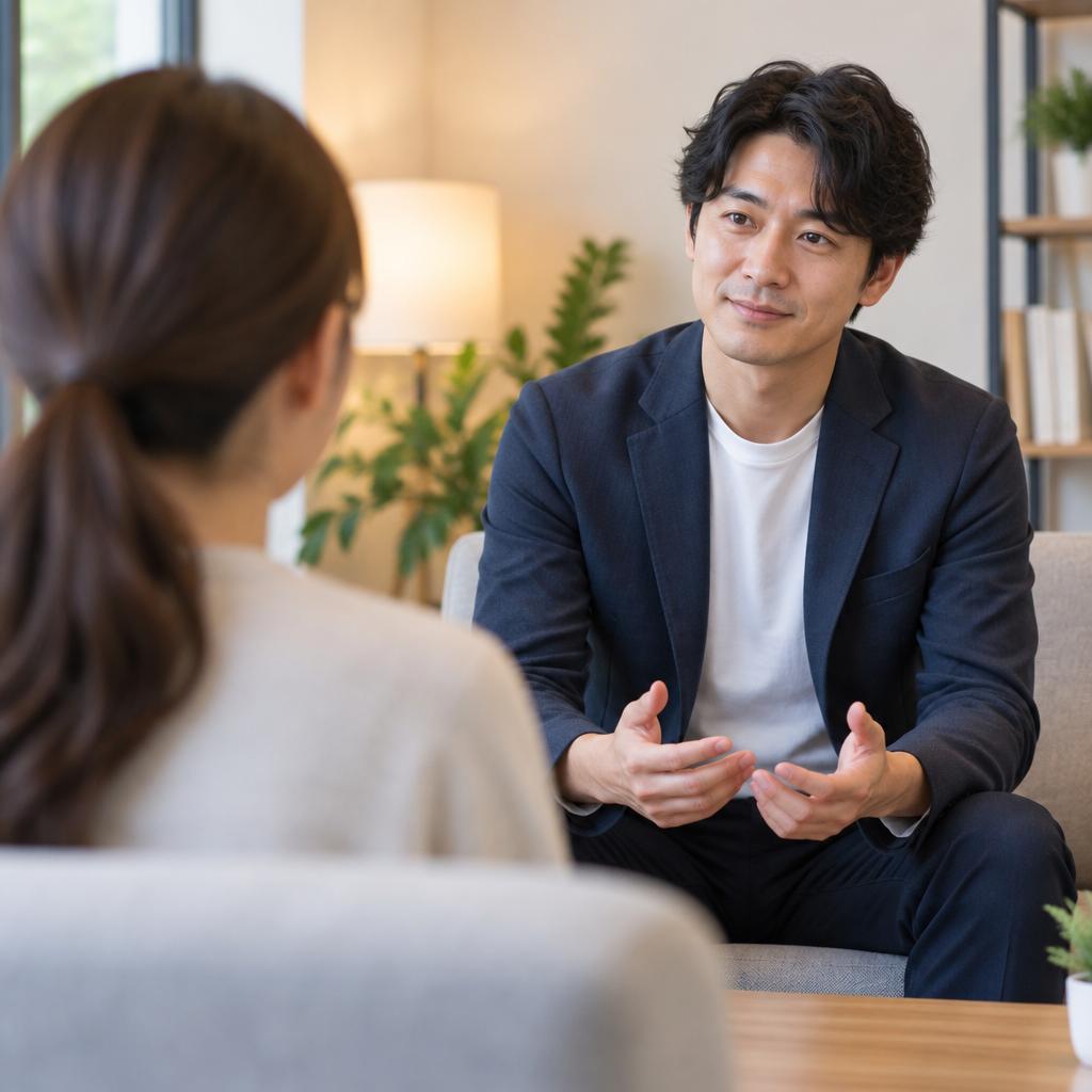 男性カウンセラーだからこそ聞ける、異性目線のアドバイス